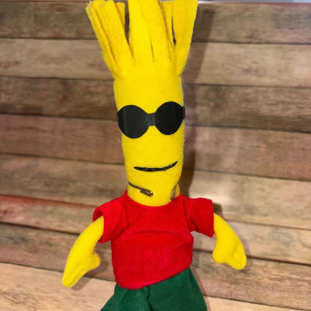 Vintage Sunglasses Sting Cheese Plush Toy Bean Bag Kids Yellow Animal Fair